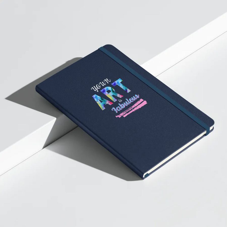 Vibrant Artistic Hardcover Journal for art teachers and art students and arty friends and family product image (9)