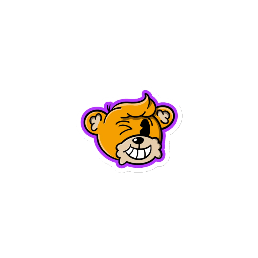 Winkin' Bear Magnet product image (1)