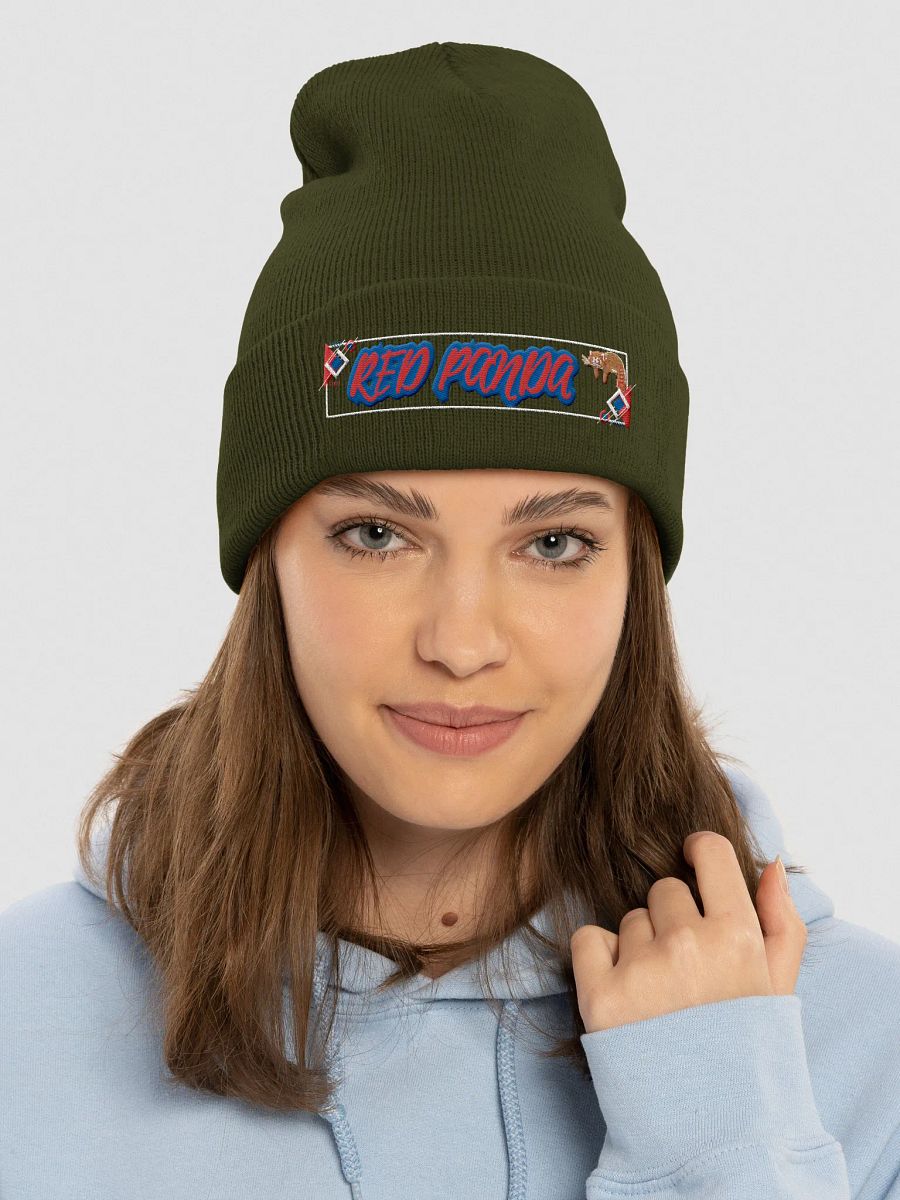 "Zzz" RED PANDA Cuffed Beanie product image (30)