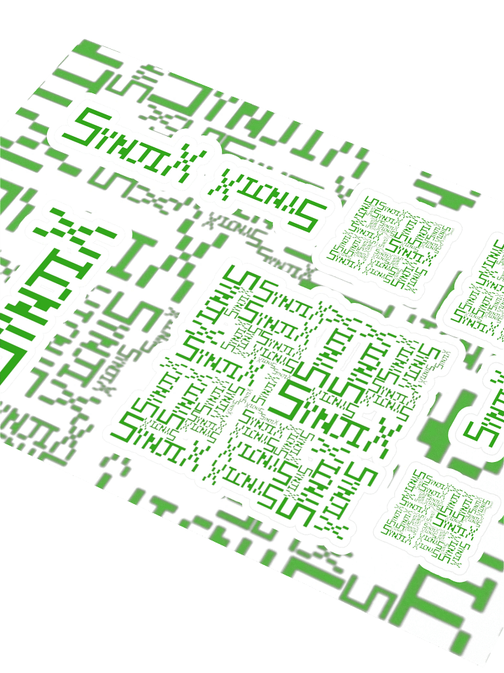 Pixel SynjiX Sticker product image (2)