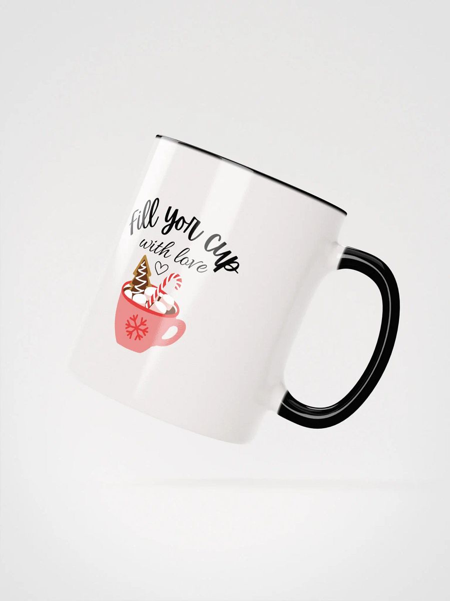 'Fill Your Cup With Love' Ceramic Mug product image (2)