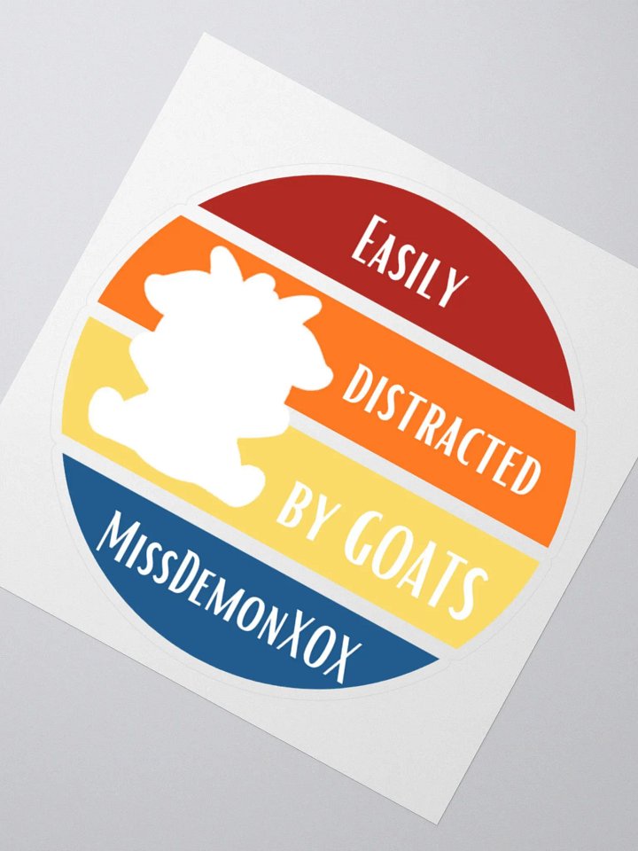 Easily Distracted Sticker product image (2)