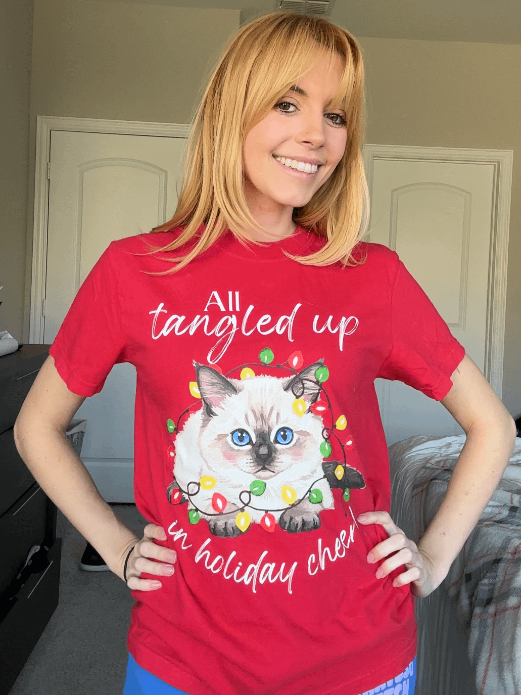 Christmas Ragdoll Cheer T-Shirt product image (1)
