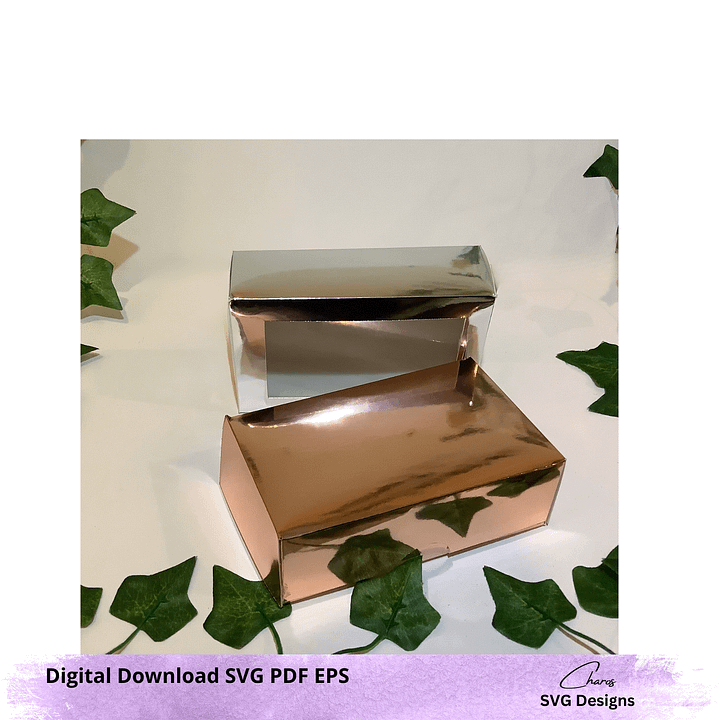 Rectangle Gift Box SVG Template Bundle product image (1)
