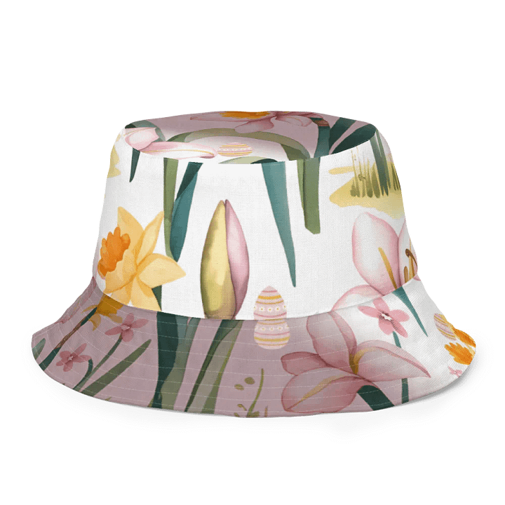 All Over print Bloom Reversible Bucket Hat product image (2)