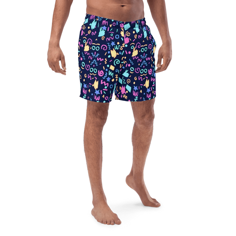 Arcade vibes swim trunks product image (6)