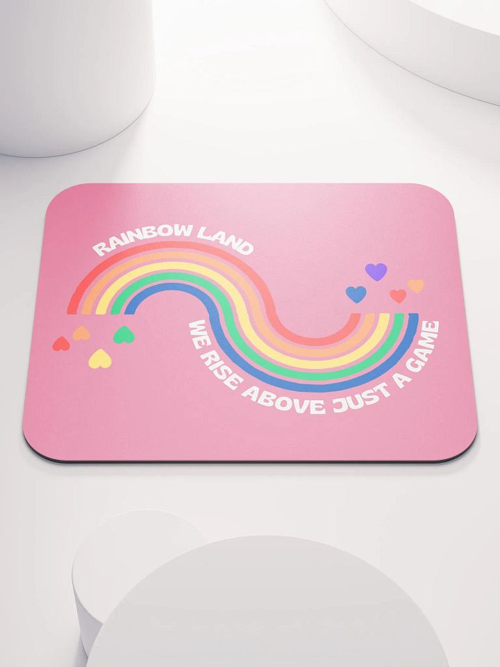 Rainbow Land Mousepad Pink product image (1)