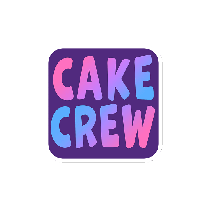 Vibrant CAKE CREW Die-Cut Magnets product image (2)