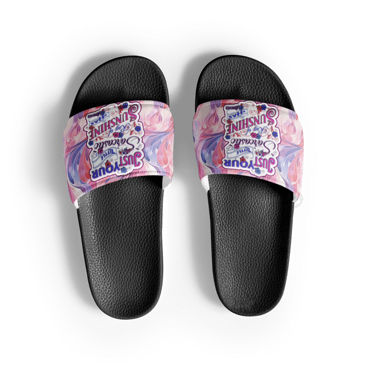Funny Sarcastic Sunshine All Over Print Slides product image (2)