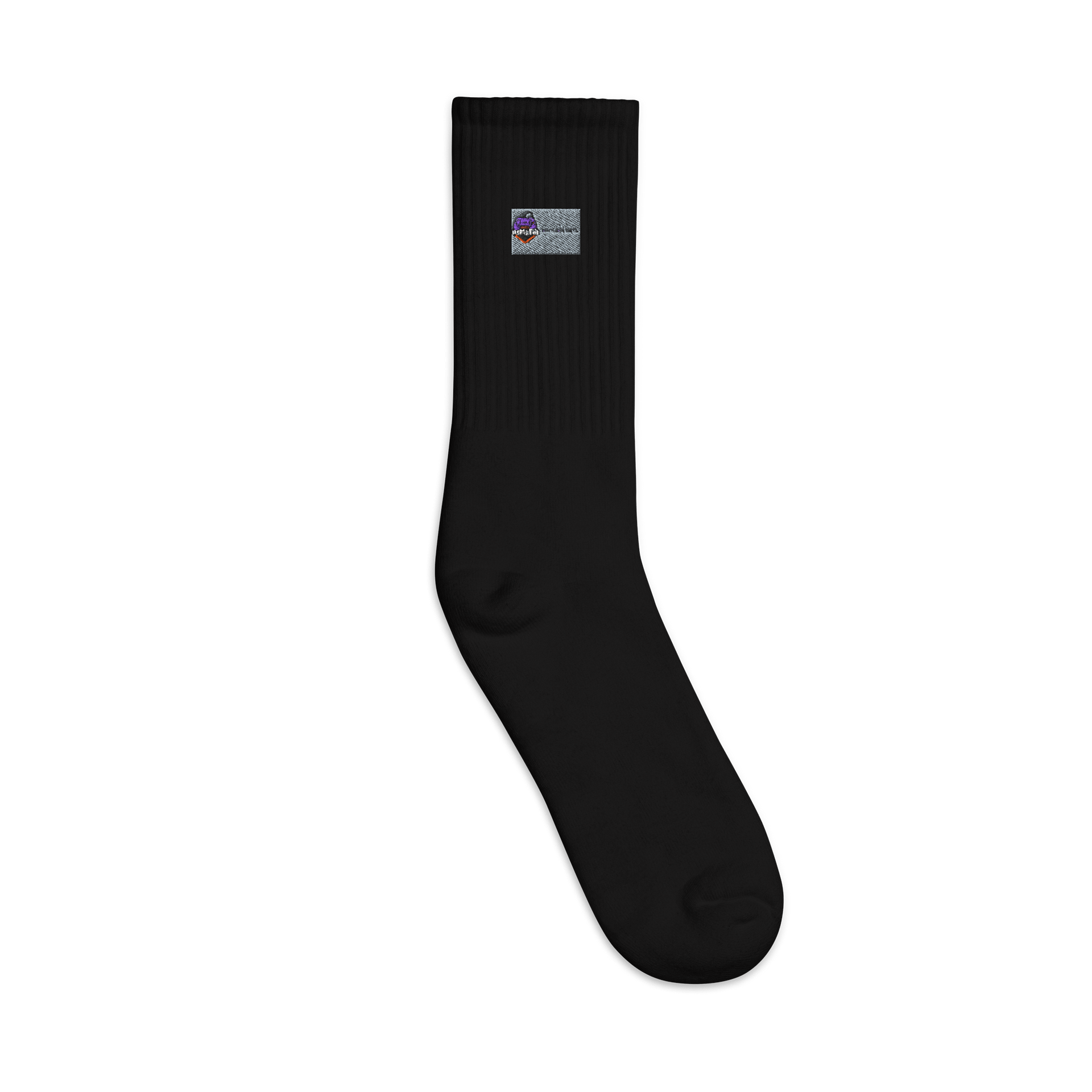 Game On Embroidered Crew Socks product image (2)