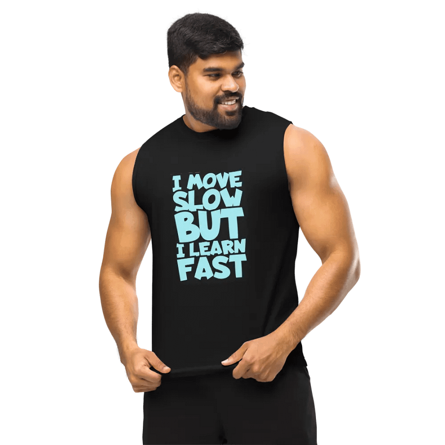 I Move Slow But I Learn Fast Tank Top product image (10)