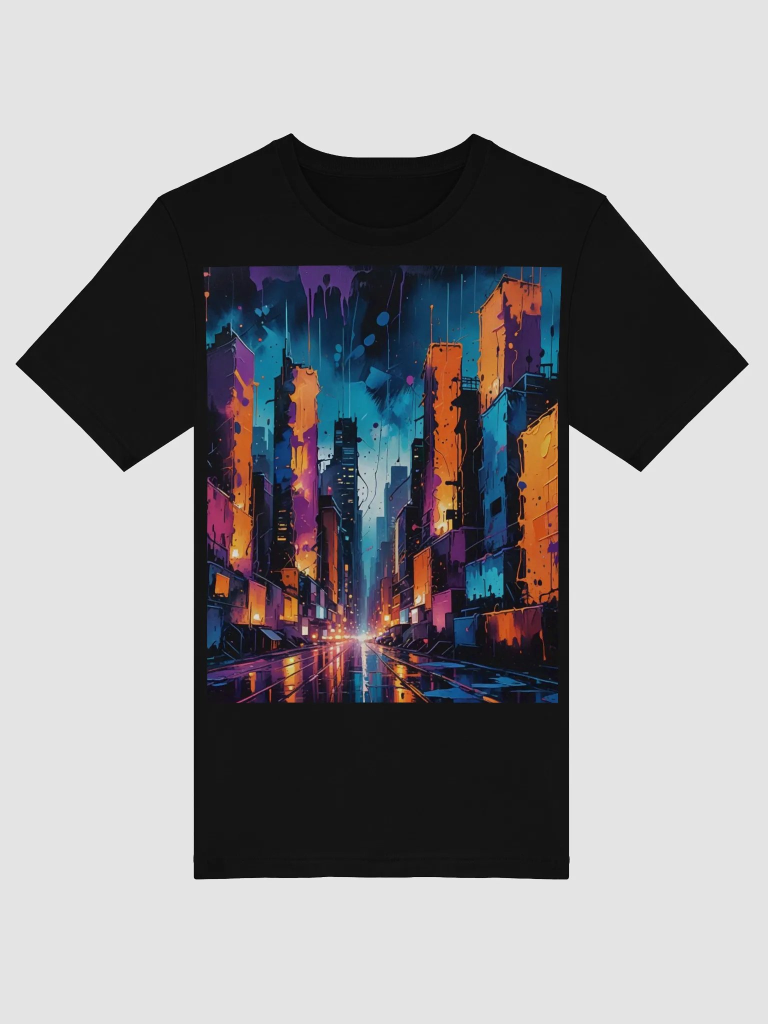 Abstract City 1 T-shirt product image (17)
