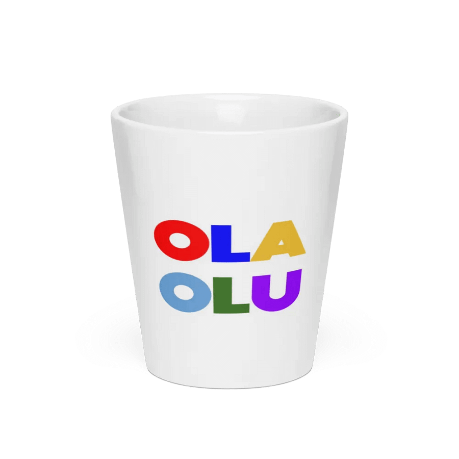 Colorful OLAOLU Latte Mug product image (1)
