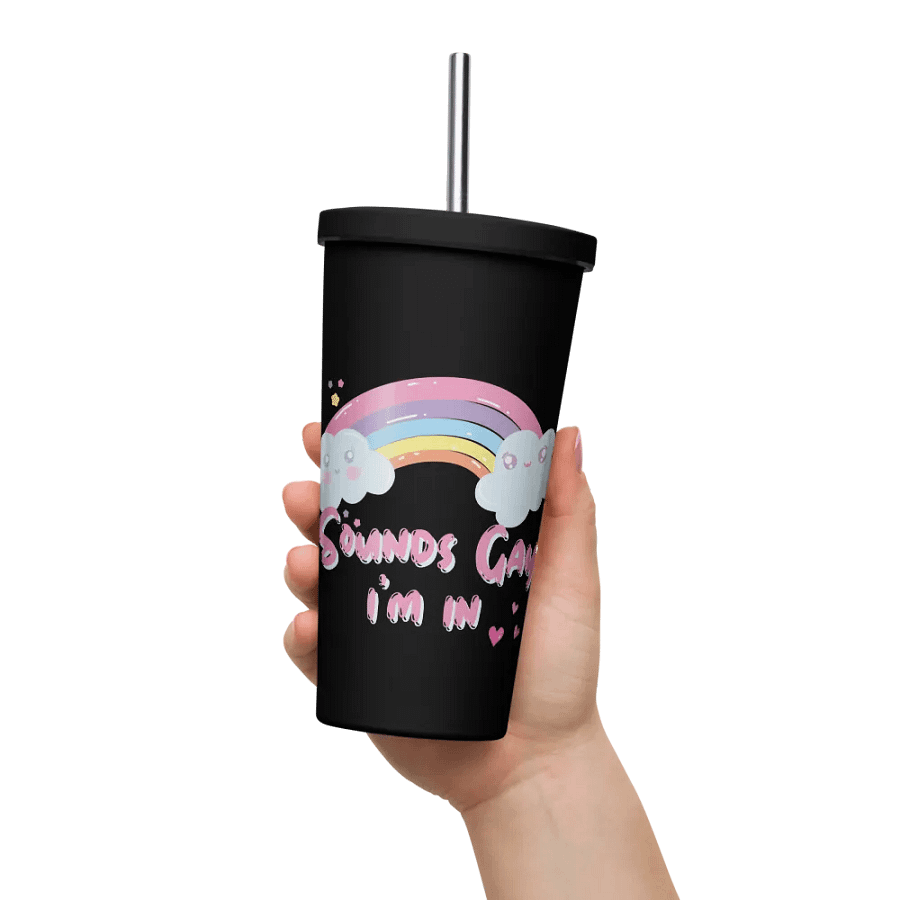 sounds gay i'm in insulated tumbler product image (11)