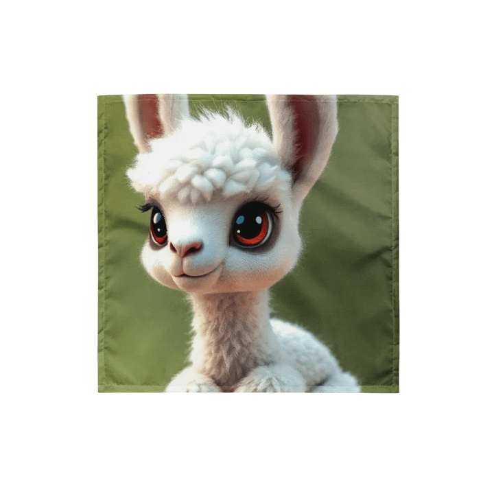 Fluffy Alpaca All-Over Bandana product image (1)