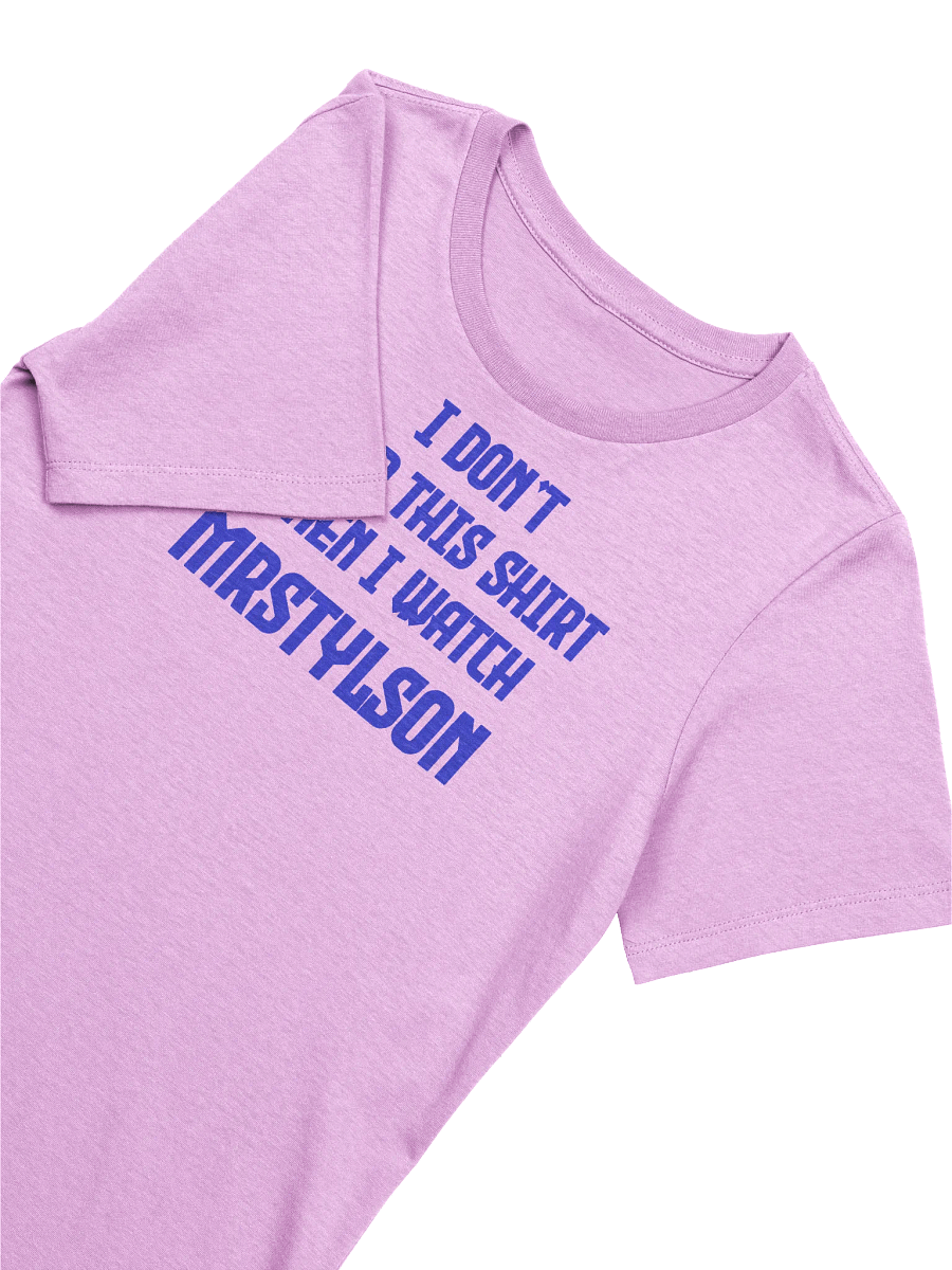 I Don't Wear This Women's T-Shirt (Blue Text) product image (63)