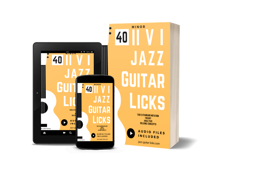 40 Minor 2 5 1 Jazz Guitar Licks - PDF Method product image (2)