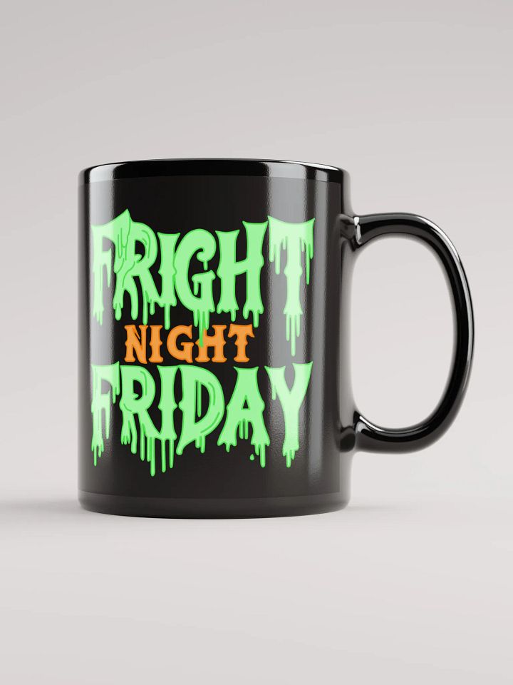 Fright Night Friday Mug - Green Logo product image (1)