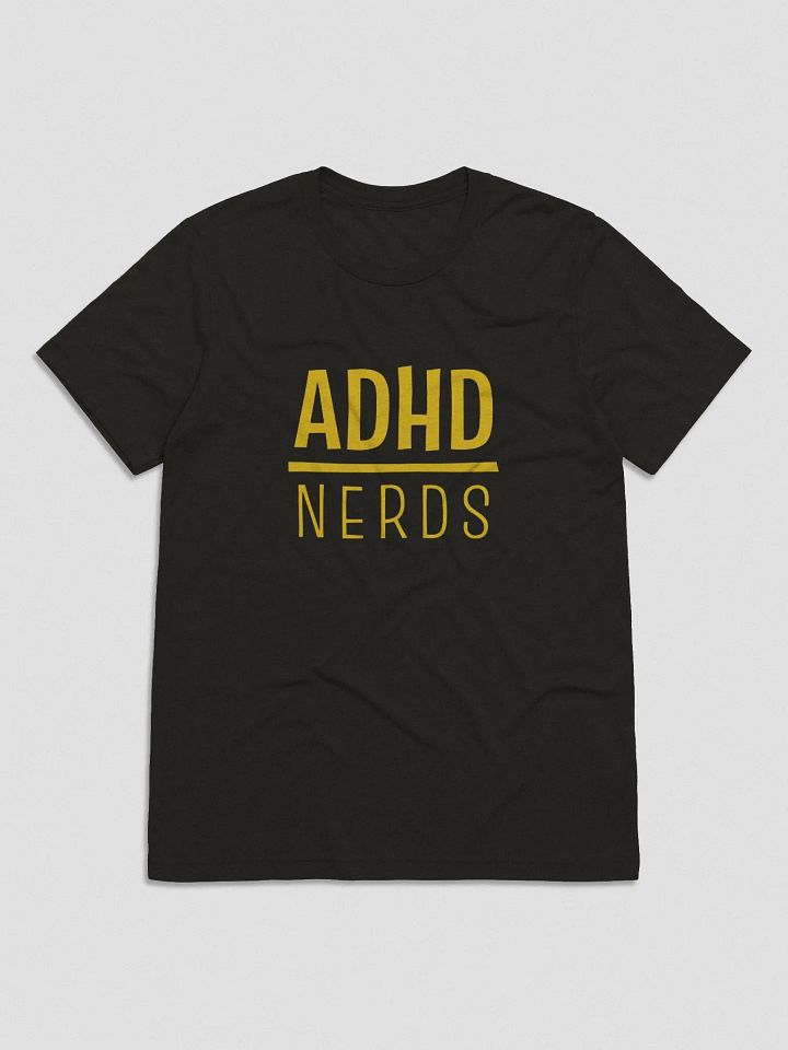 ADHD Nerds T-Shirt (black) product image (1)