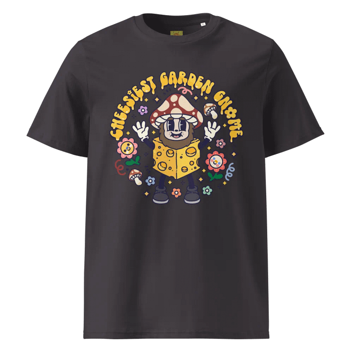 Cheesiest Garden Gnome Organic Tee product image (1)