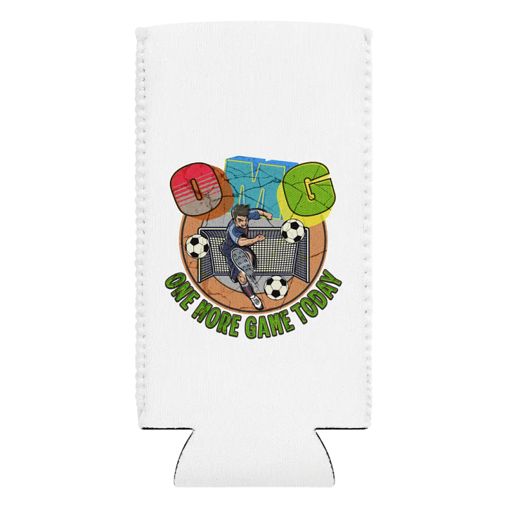 OMG One More Game Today Soccer Can Cooler product image (2)
