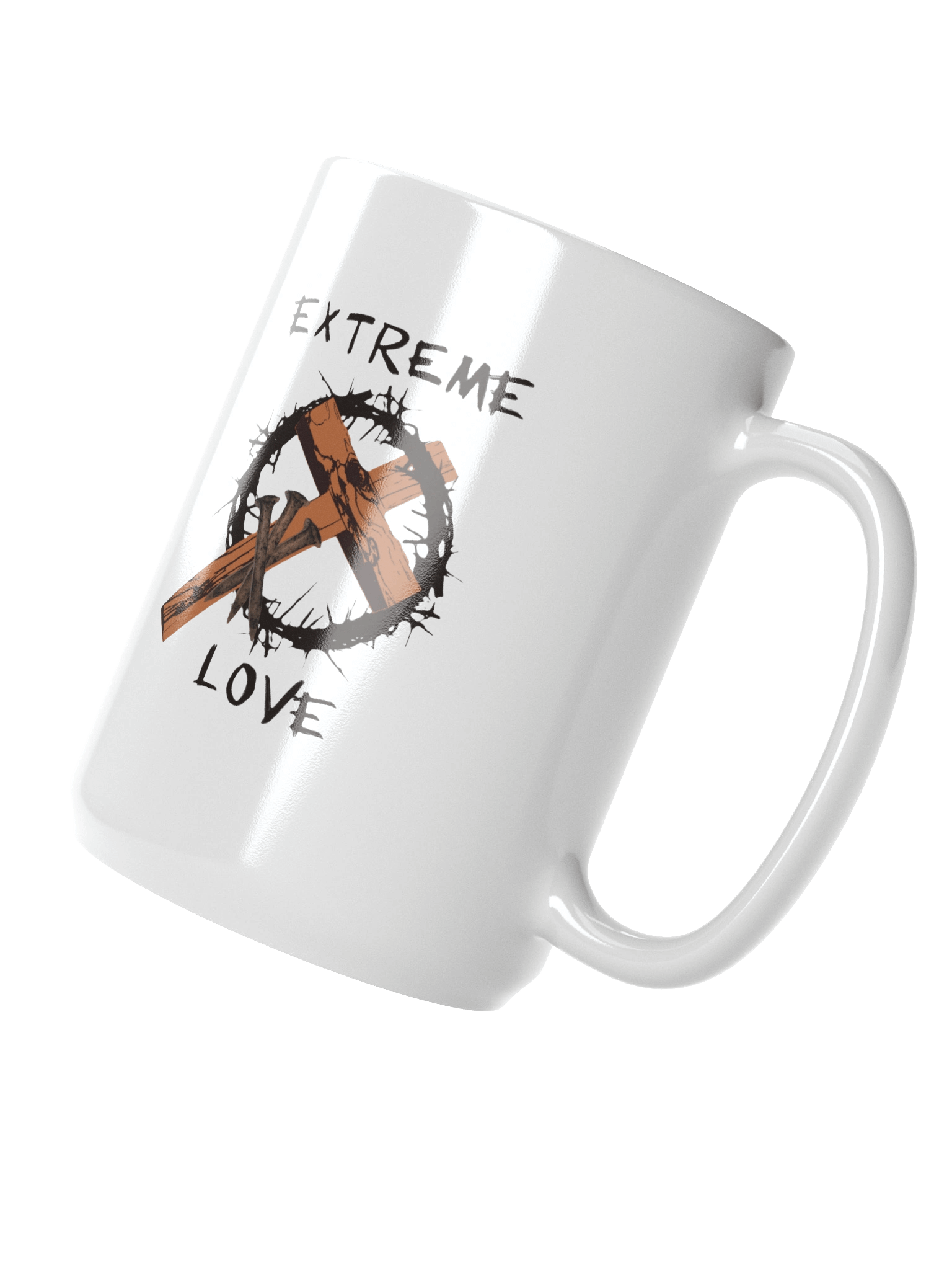 Extreme Love Wooden Cross Mug product image (3)
