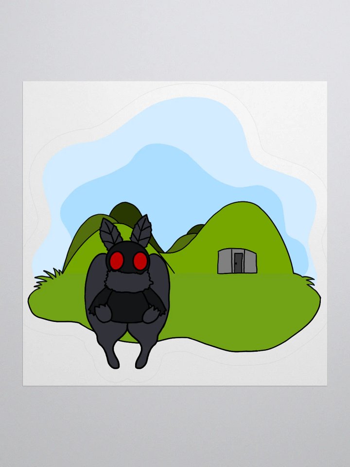 Hostess the Mothman Cryptikids Sticker product image (2)