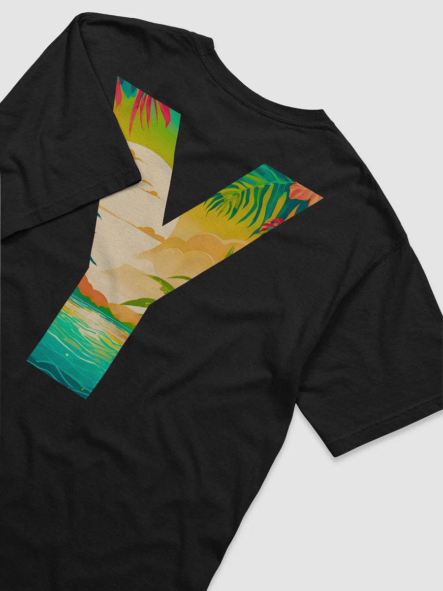 Tropical Sunset Paradise T-Shirt (Letter-Y) product image (7)