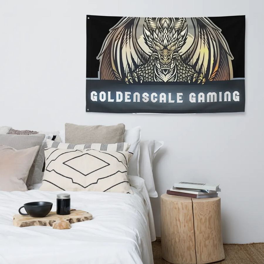 goldenScale Gaming Team Flag product image (4)