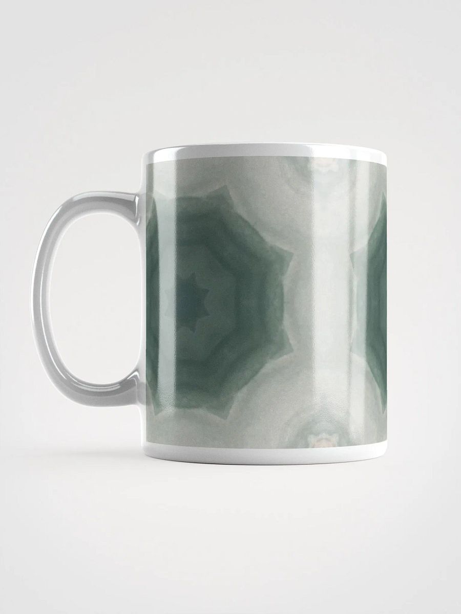 Green and White Geometric Patterned Design product image (6)