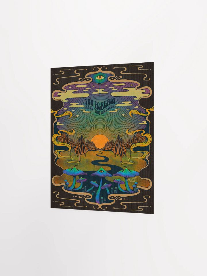 Matte Poster - The Answer product image (1)