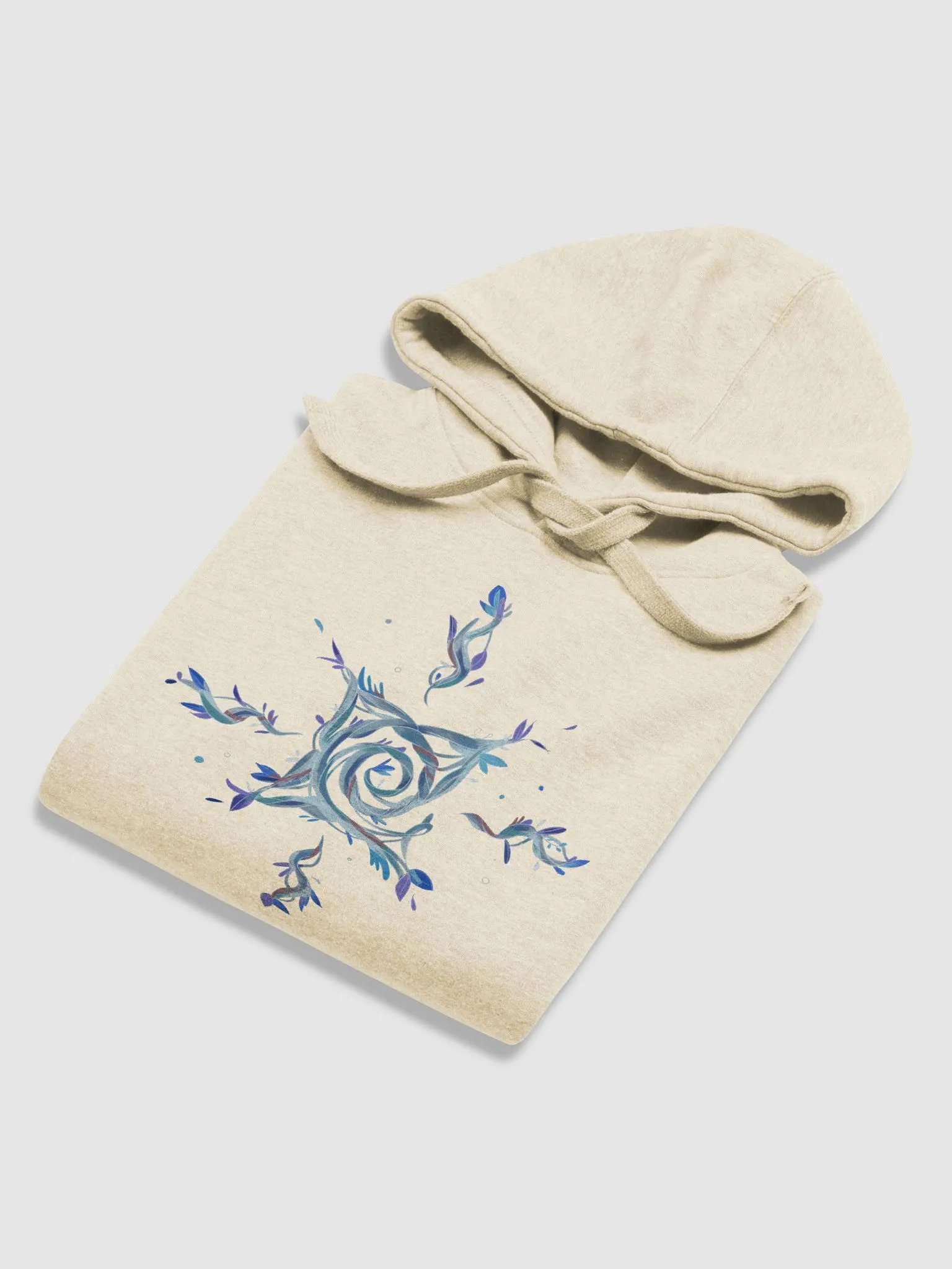 Hoodie - Blue logo product image (6)