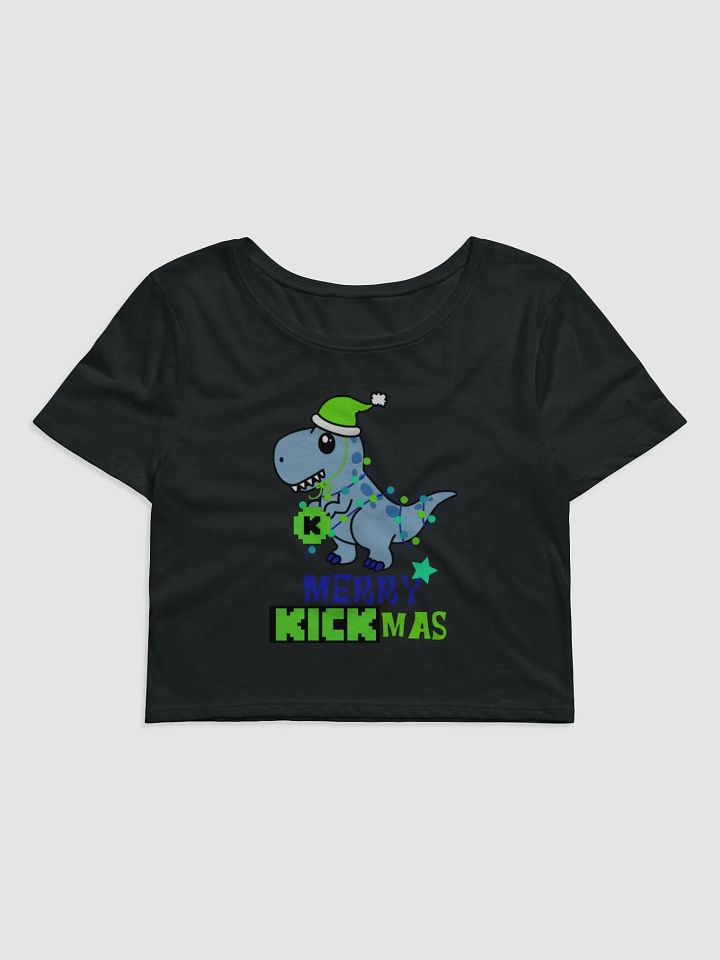 Merry Kickmas Women's Cropped Tee product image (1)