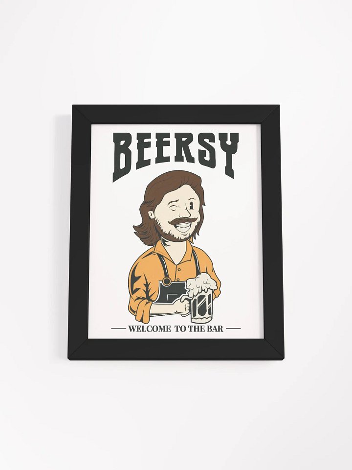 The Bartender Black Label Framed Poster product image (4)