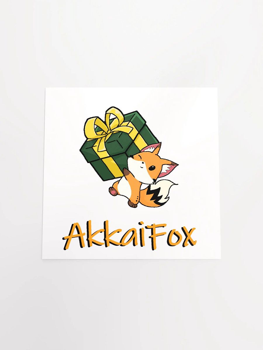 Fox Gift Poster product image (4)