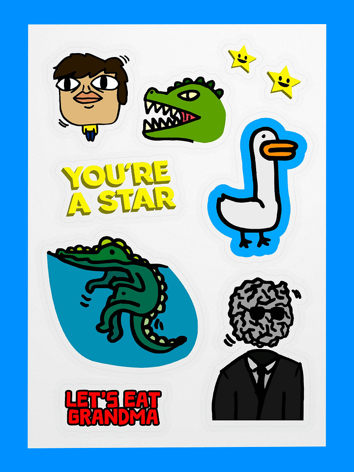 Random Sticker Sheet product image (1)