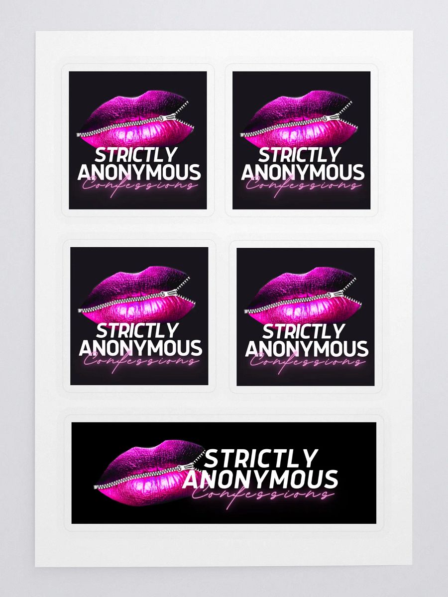 Strictly Anonymous Stickers product image (3)