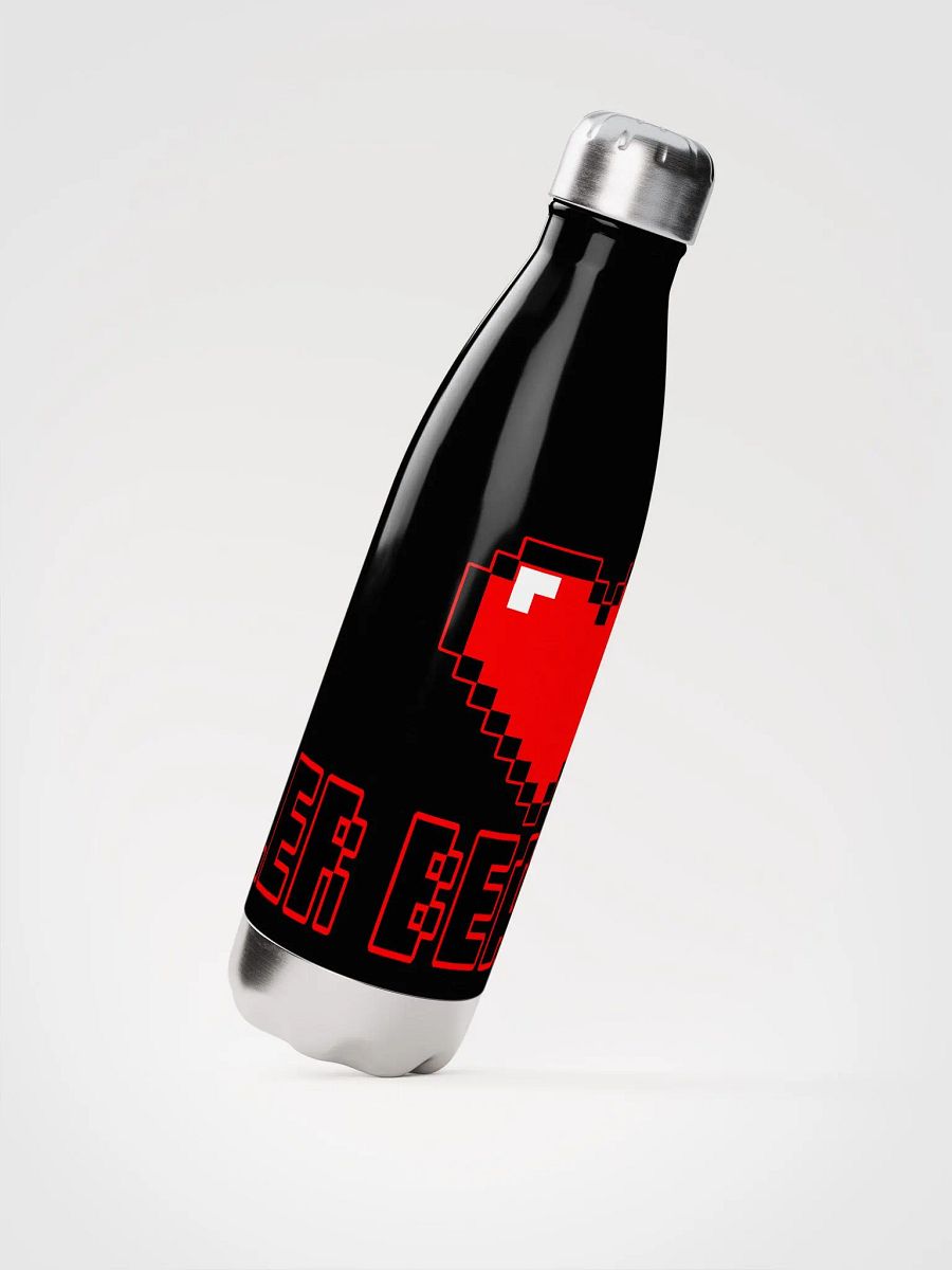 I Heart Perler Bead 2 Water Bottle product image (2)