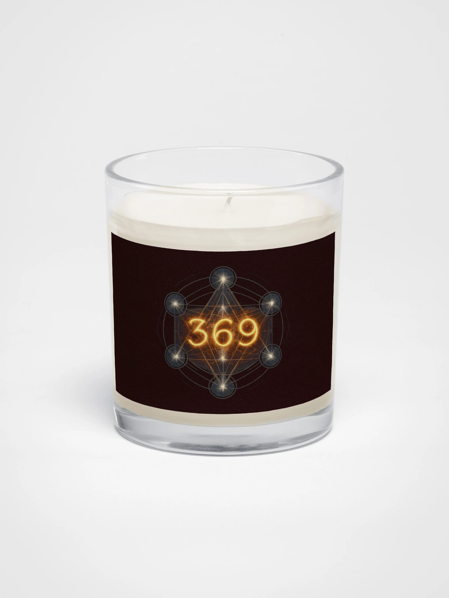 369 Abundance Manifestation Candle. Law of Attraction Manifest Motivational Scented Candles product image (1)