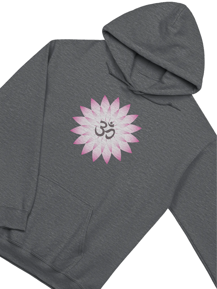 "Om Lotus Hoodie - Embrace Tranquility in Style" product image (5)
