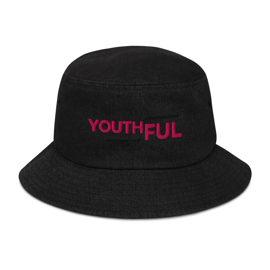 Vibrant Youthful Denim Bucket Hat product image (1)