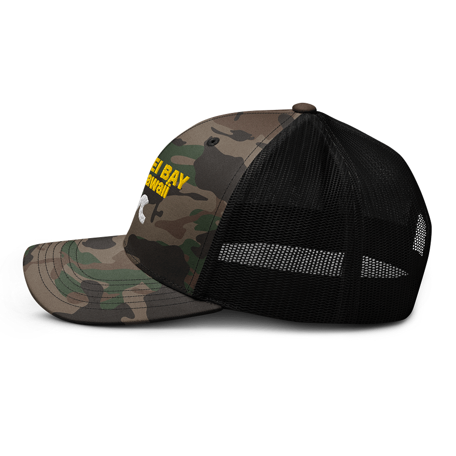 Hanalei Bay Kauai, Hawaii - Camouflage Trucker Hat product image (5)