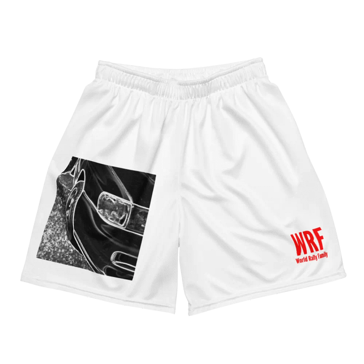 WRF Impreza White mesh shorts product image (2)