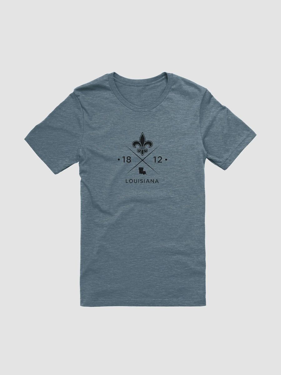 Louisiana Map Fleur-de-Lis T-Shirt product image (1)