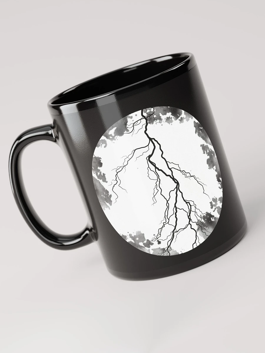 Full Moon, Lightning and Blood Black Mug product image (5)