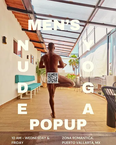 Yoga for GBTQ+ Men in Beautiful Puerto Vallarta @spartacushostelpv  *Private sessions available

Why Practice Naked Yoga?
At ...