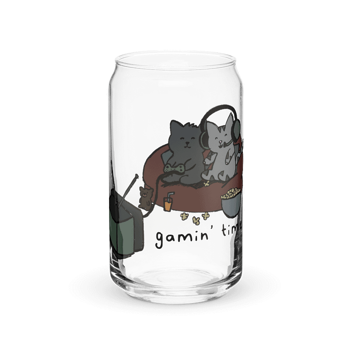 Gamin' Time // Can-Shaped Glass product image (2)