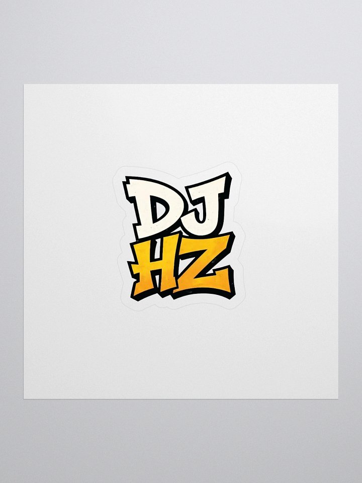 DJ HZ Sticker product image (1)