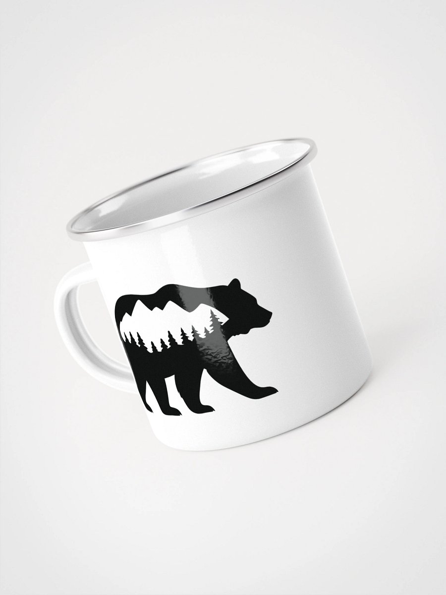 Grizzly Bear Wild Encounter Enamel Mug product image (4)