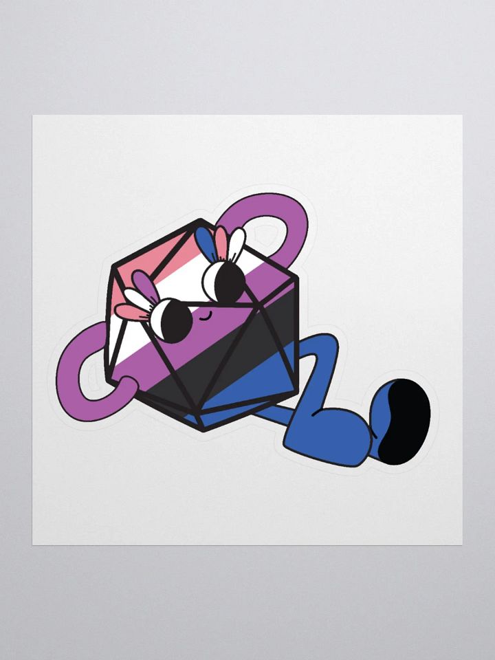 Genderfluid Pride Sticker product image (1)